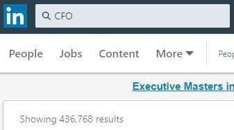 LinkedIn Search Bar