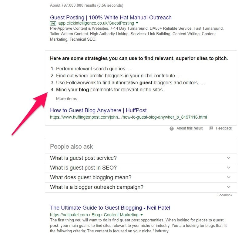 Featured Snippets