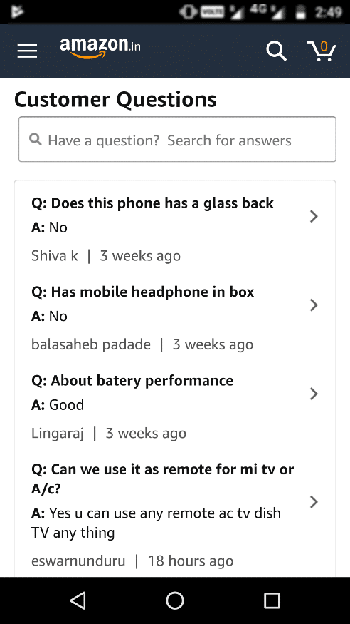 Amazon Q&A