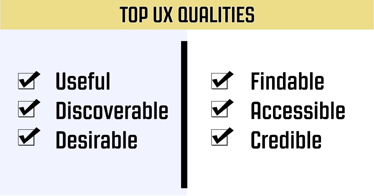 UX Qualities